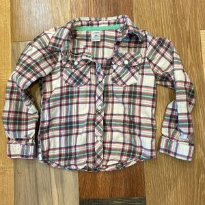 Carters button down flannel